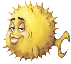 Puffy, de OpenBSD mascotte